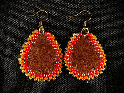 Teardrop (Red+Orange+Gold)